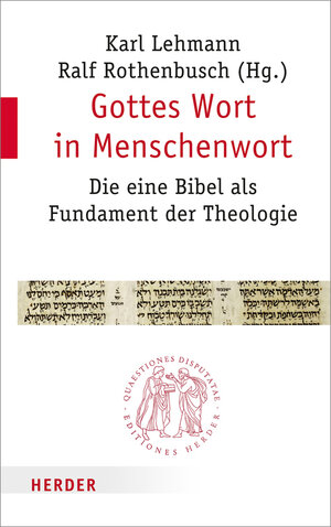 Buchcover Gottes Wort in Menschenwort  | EAN 9783451022661 | ISBN 3-451-02266-4 | ISBN 978-3-451-02266-1