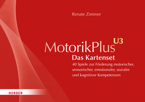 Buchcover MotorikPlus U3. Das Kartenset | Renate Zimmer | EAN 9783451034930 | ISBN 3-451-03493-X | ISBN 978-3-451-03493-0