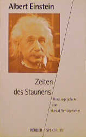 Buchcover Zeiten des Staunens | Albert Einstein | EAN 9783451041532 | ISBN 3-451-04153-7 | ISBN 978-3-451-04153-2