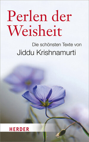 Buchcover Perlen der Weisheit | Jiddu Krishnamurti | EAN 9783451071973 | ISBN 3-451-07197-5 | ISBN 978-3-451-07197-3