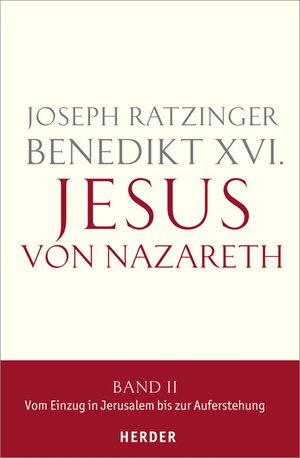 Buchcover Jesus von Nazareth | Joseph Ratzinger | EAN 9783451335464 | ISBN 3-451-33546-8 | ISBN 978-3-451-33546-4