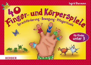 Buchcover 40 Finger- und Körperspiele für die Krippe | Ingrid Biermann | EAN 9783451342301 | ISBN 3-451-34230-8 | ISBN 978-3-451-34230-1