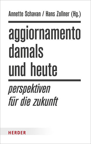 Buchcover Aggiornamento - damals und heute  | EAN 9783451349904 | ISBN 3-451-34990-6 | ISBN 978-3-451-34990-4