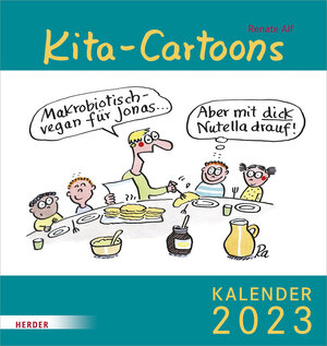 Buchcover Kita-Cartoons 2023 | EAN 9783451391569 | ISBN 3-451-39156-2 | ISBN 978-3-451-39156-9