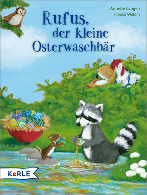 Buchcover Rufus, der kleine Osterwaschbär | Annette Langen | EAN 9783451714108 | ISBN 3-451-71410-8 | ISBN 978-3-451-71410-8