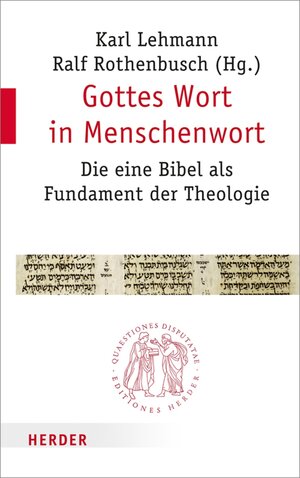 Buchcover Gottes Wort in Menschenwort  | EAN 9783451802478 | ISBN 3-451-80247-3 | ISBN 978-3-451-80247-8