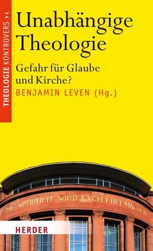 Buchcover Unabhängige Theologie  | EAN 9783451826092 | ISBN 3-451-82609-7 | ISBN 978-3-451-82609-2