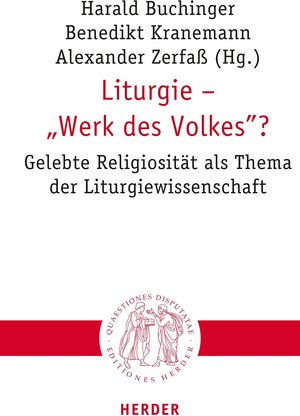 Buchcover Liturgie – "Werk des Volkes"?  | EAN 9783451833243 | ISBN 3-451-83324-7 | ISBN 978-3-451-83324-3