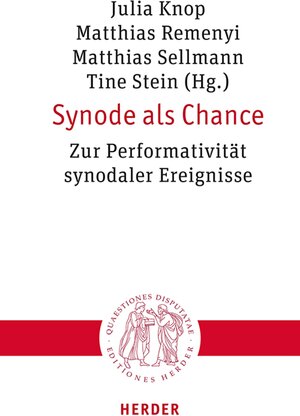 Buchcover Synode als Chance  | EAN 9783451843372 | ISBN 3-451-84337-4 | ISBN 978-3-451-84337-2