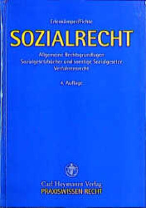 Buchcover Sozialrecht | Arnold Erlenkämper | EAN 9783452241603 | ISBN 3-452-24160-2 | ISBN 978-3-452-24160-3