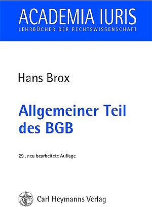 Allgemeiner Teil des BGB