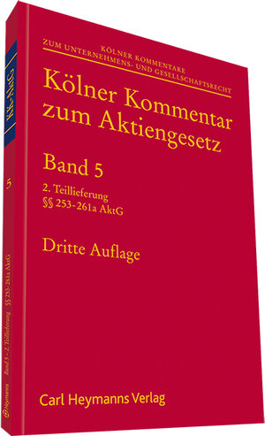 Buchcover Kölner Kommentar zum Aktiengesetz  | EAN 9783452277978 | ISBN 3-452-27797-6 | ISBN 978-3-452-27797-8