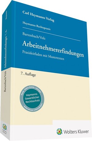 Buchcover Arbeitnehmererfindungen | Kurt Bartenbach | EAN 9783452290649 | ISBN 3-452-29064-6 | ISBN 978-3-452-29064-9