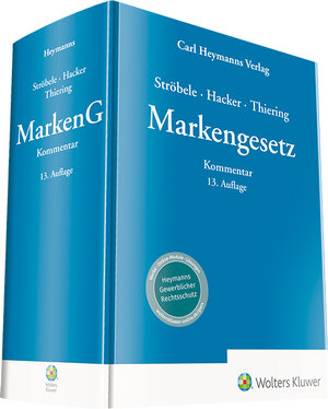 Buchcover Markengesetz | Paul Ströbele | EAN 9783452295071 | ISBN 3-452-29507-9 | ISBN 978-3-452-29507-1