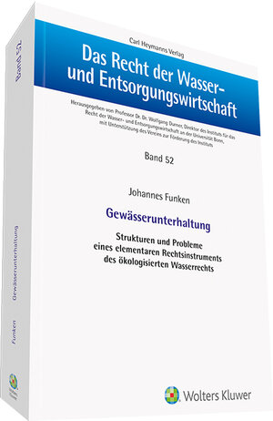 Buchcover Gewässerunterhaltung | Johannes Funken | EAN 9783452298461 | ISBN 3-452-29846-9 | ISBN 978-3-452-29846-1