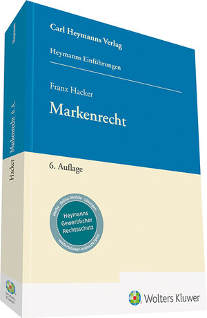 Buchcover Markenrecht | Franz Hacker | EAN 9783452299147 | ISBN 3-452-29914-7 | ISBN 978-3-452-29914-7