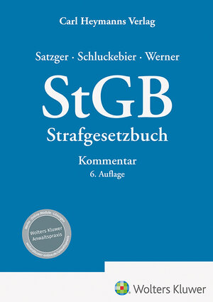 Buchcover StGB Kommentar zum Strafgesetzbuch  | EAN 9783452301246 | ISBN 3-452-30124-9 | ISBN 978-3-452-30124-6