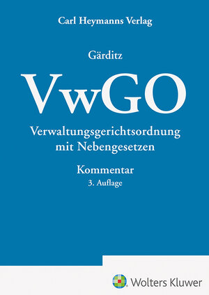 Buchcover VwGO Kommentar  | EAN 9783452302144 | ISBN 3-452-30214-8 | ISBN 978-3-452-30214-4