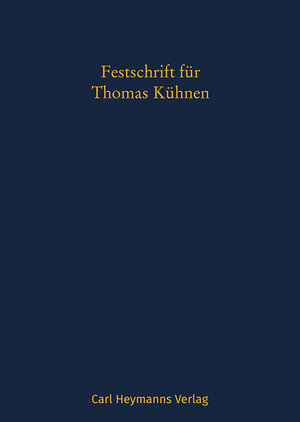 Buchcover Festschrift für Thomas Kühnen  | EAN 9783452303820 | ISBN 3-452-30382-9 | ISBN 978-3-452-30382-0