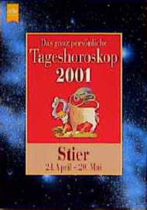 Buchcover Das ganz persönliche Tageshoroskop 2001 - Stier | C Joachim Weiss | EAN 9783453172401 | ISBN 3-453-17240-X | ISBN 978-3-453-17240-1