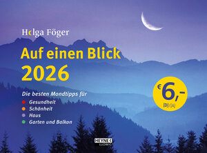 Buchcover Auf einen Blick 2026 | Helga Föger | EAN 9783453239562 | ISBN 3-453-23956-3 | ISBN 978-3-453-23956-2