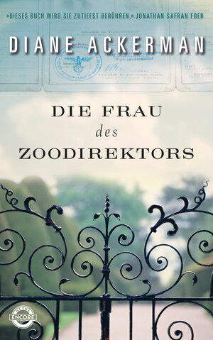 Buchcover Die Frau des Zoodirektors | Diane Ackerman | EAN 9783453270824 | ISBN 3-453-27082-7 | ISBN 978-3-453-27082-4