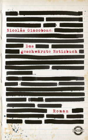 Buchcover Das geschwärzte Notizbuch | Nicolas Giacobone | EAN 9783453271999 | ISBN 3-453-27199-8 | ISBN 978-3-453-27199-9