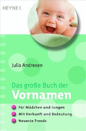 Das große Buch der Vornamen: Für Mädchen und Jungen. Mit Herkunft und Bedeutung. Neueste Trends