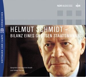Helmut Schmidt - Bilanz eines großen Staatsmannes. CD.