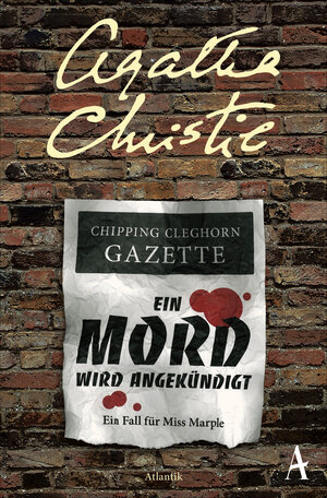 Buchcover Ein Mord wird angekündigt | Agatha Christie | EAN 9783455650242 | ISBN 3-455-65024-4 | ISBN 978-3-455-65024-2