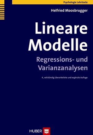 Buchcover Lineare Modelle | Helfried Moosbrugger | EAN 9783456849652 | ISBN 3-456-84965-6 | ISBN 978-3-456-84965-2