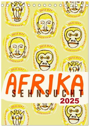 Buchcover Afrika-Sehnsucht 2025 (Tischkalender 2025 DIN A5 hoch), CALVENDO Monatskalender | Norbert Schmitt | EAN 9783457079607 | ISBN 3-457-07960-9 | ISBN 978-3-457-07960-7