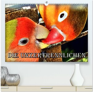 Buchcover Die Unzertrennlichen (hochwertiger Premium Wandkalender 2025 DIN A2 quer), Kunstdruck in Hochglanz | Henning von Löwis of Menar | EAN 9783457151570 | ISBN 3-457-15157-1 | ISBN 978-3-457-15157-0