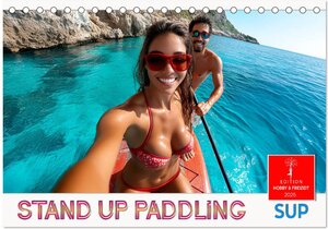 Buchcover Stand up paddling - SUP (Tischkalender 2025 DIN A5 quer), CALVENDO Monatskalender | Peter Roder | EAN 9783457184882 | ISBN 3-457-18488-7 | ISBN 978-3-457-18488-2