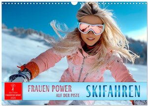 Buchcover Skifahren - Frauen Power auf der Piste (Wandkalender 2025 DIN A3 quer), CALVENDO Monatskalender | Peter Roder | EAN 9783457245590 | ISBN 3-457-24559-2 | ISBN 978-3-457-24559-0