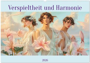 Buchcover Verspieltheit und Harmonie (Wandkalender 2026 DIN A2 quer), CALVENDO Monatskalender | Liselotte Brunner-Klaus | EAN 9783457271551 | ISBN 3-457-27155-0 | ISBN 978-3-457-27155-1