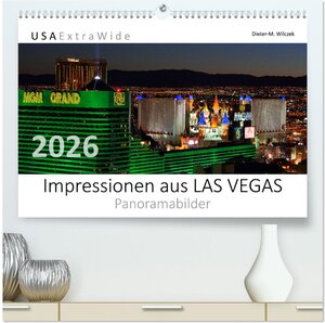 Buchcover Impressionen aus LAS VEGAS (hochwertiger Premium Wandkalender 2026 DIN A2 quer), Kunstdruck in Hochglanz | Dieter Wilczek | EAN 9783457271933 | ISBN 3-457-27193-3 | ISBN 978-3-457-27193-3