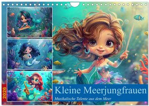 Buchcover Kleine Meerjungfrauen (Wandkalender 2026 DIN A4 quer), CALVENDO Monatskalender | Thomas Meinert | EAN 9783457338872 | ISBN 3-457-33887-6 | ISBN 978-3-457-33887-2