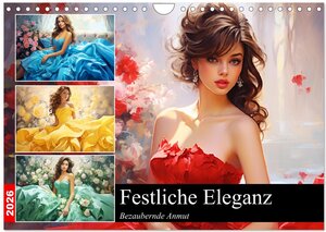 Buchcover Festliche Eleganz. Bezaubernde Anmut (Wandkalender 2026 DIN A4 quer), CALVENDO Monatskalender | Rose Hurley | EAN 9783457369463 | ISBN 3-457-36946-1 | ISBN 978-3-457-36946-3