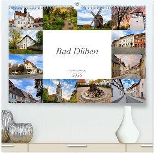 Buchcover Bad Düben Impressionen (hochwertiger Premium Wandkalender 2026 DIN A2 quer), Kunstdruck in Hochglanz | Dirk Meutzner | EAN 9783457439111 | ISBN 3-457-43911-7 | ISBN 978-3-457-43911-1