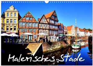 Buchcover Malerisches Stade (Wandkalender 2026 DIN A3 quer), CALVENDO Monatskalender | Henning von Löwis of Menar | EAN 9783457472507 | ISBN 3-457-47250-5 | ISBN 978-3-457-47250-7