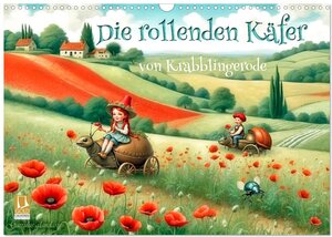 Buchcover Die rollenden Käfer von Krabblingerode (Wandkalender 2026 DIN A3 quer), CALVENDO Monatskalender | Garrulus glandarius | EAN 9783457473337 | ISBN 3-457-47333-1 | ISBN 978-3-457-47333-7
