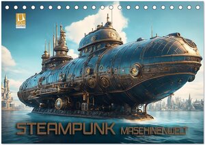 Buchcover Steampunk Maschinenwelt (Tischkalender 2026 DIN A5 quer), CALVENDO Monatskalender | Renate Utz | EAN 9783457487044 | ISBN 3-457-48704-9 | ISBN 978-3-457-48704-4