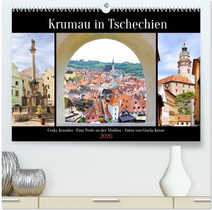 Buchcover Krumau in Tschechien (hochwertiger Premium Wandkalender 2026 DIN A2 quer), Kunstdruck in Hochglanz | Gisela Kruse | EAN 9783457519530 | ISBN 3-457-51953-6 | ISBN 978-3-457-51953-0