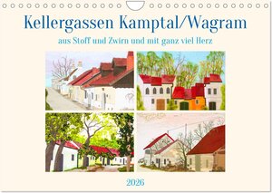 Buchcover Wagramer Kellergassen (Wandkalender 2026 DIN A4 quer), CALVENDO Monatskalender | Johanna Schöchtner-Errath | EAN 9783457578179 | ISBN 3-457-57817-6 | ISBN 978-3-457-57817-9