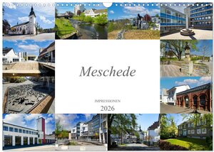 Buchcover Meschede Impressionen (Wandkalender 2026 DIN A3 quer), CALVENDO Monatskalender | Dirk Meutzner | EAN 9783457604533 | ISBN 3-457-60453-3 | ISBN 978-3-457-60453-3