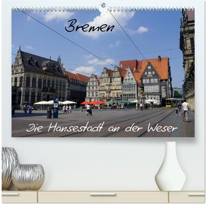 Buchcover Bremen - Die Hansestadt an der Weser (hochwertiger Premium Wandkalender 2026 DIN A2 quer), Kunstdruck in Hochglanz | Frank Gayde | EAN 9783457712023 | ISBN 3-457-71202-6 | ISBN 978-3-457-71202-3