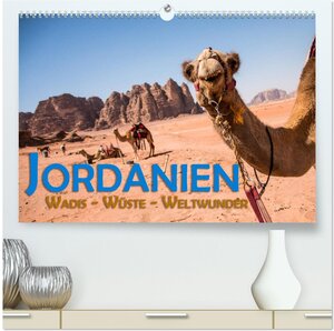 Buchcover Jordanien - Wadis - Wüste - Weltwunder (hochwertiger Premium Wandkalender 2026 DIN A2 quer), Kunstdruck in Hochglanz | Gerald Pohl | EAN 9783457750292 | ISBN 3-457-75029-7 | ISBN 978-3-457-75029-2