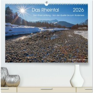 Buchcover Das Rheintal 2026 (hochwertiger Premium Wandkalender 2026 DIN A2 quer), Kunstdruck in Hochglanz | Alois J. Koller - 4pictures.ch | EAN 9783457756386 | ISBN 3-457-75638-4 | ISBN 978-3-457-75638-6