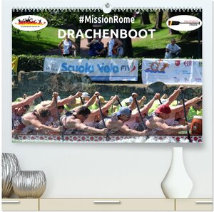 Buchcover Drachenboot - MissionRome (hochwertiger Premium Wandkalender 2026 DIN A2 quer), Kunstdruck in Hochglanz | Marc Rößler | EAN 9783457757970 | ISBN 3-457-75797-6 | ISBN 978-3-457-75797-0